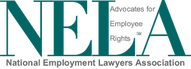 Logo for National Employment Lawyers Assocation, NELA